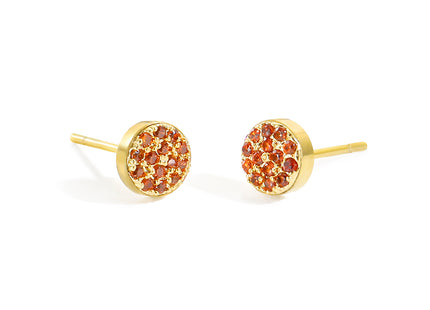 Birthstone Stud Earrings with Zircon Rhinestone – Personalized Elegance