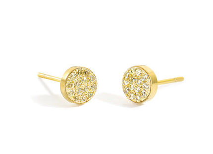 Birthstone Stud Earrings with Zircon Rhinestone – Personalized Elegance