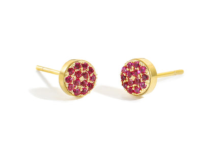 Birthstone Stud Earrings with Zircon Rhinestone – Personalized Elegance