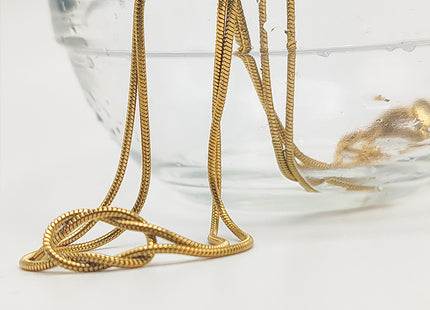Snake Gold Necklace – Bold & Unique Elegance